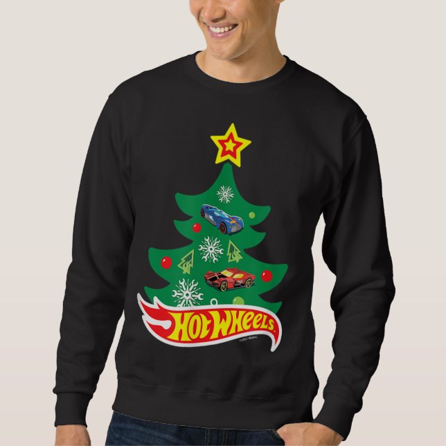 Hot Wheels - Hot Wheels Christmas Tree Sweatshirt (Front)