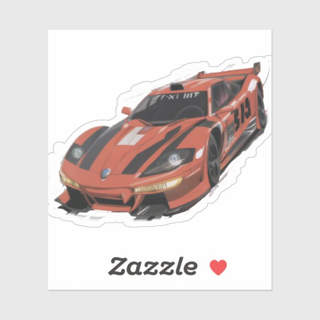 Hot-Wheels Sticker (Sheet)