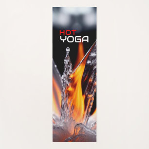 Hot Yoga Frosty Flames - Yoga Mat