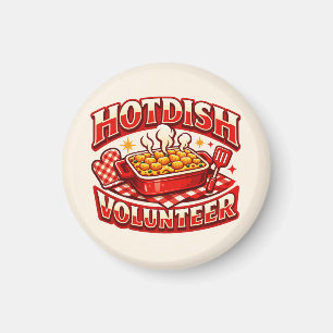 HOTDISH Volunteer Magnet