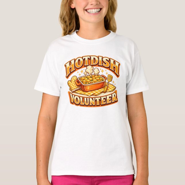 HOTDISH Volunteer T-Shirt (Front)