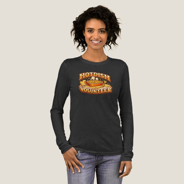 HOTDISH Volunteer Tri-Blend Shirt (Full Front)