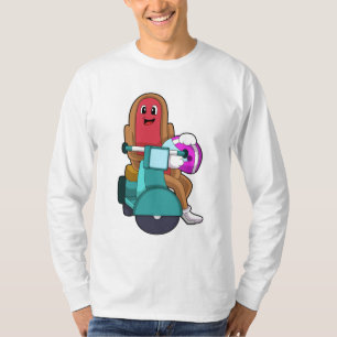 Hotdog as Biker with Scooter.PNG T-Shirt