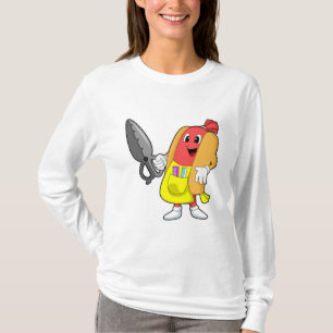 Hotdog as Hairdresser with Scissors T-Shirt