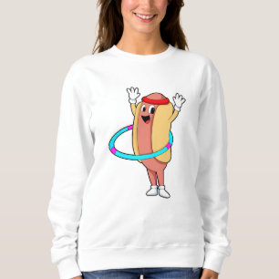 Hotdog at Fitness with Flywheel Sweatshirt