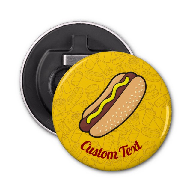 Hotdog Bottle Opener (Front)