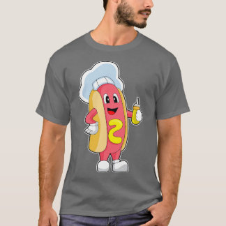 Hotdog Chef Mustard T-Shirt