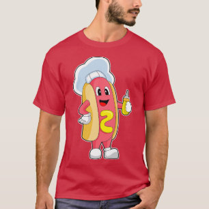Hotdog Chef Mustard T-Shirt