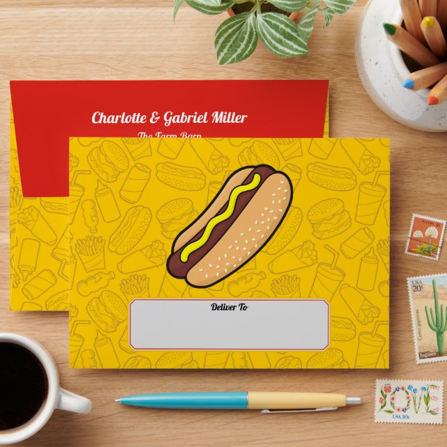 Hotdog Envelopes (Desk)