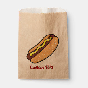 Hotdog Favour Bag