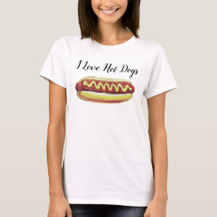 HOTDOG FOODIE VECTOR DESIGN T-Shirt