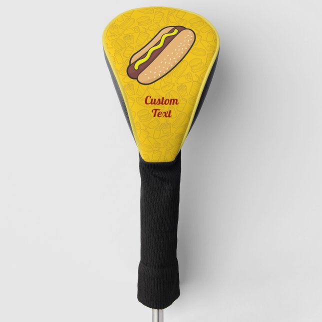 Hotdog Golf Head Cover (Front)