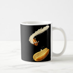 Hotdog high dive funny men women outfits Hotdog hi Coffee Mug