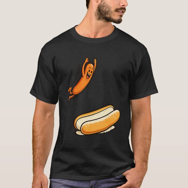Hotdog High Dive T-Shirt (Front)