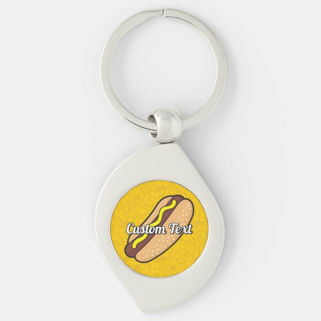 Hotdog Key Ring (Front)