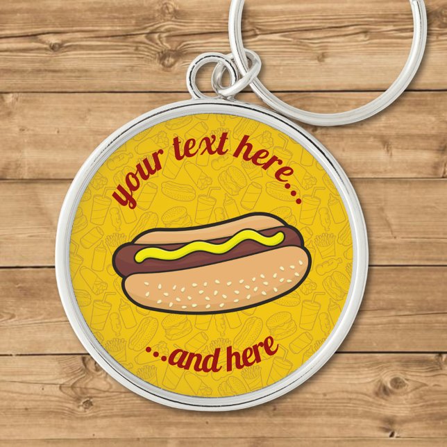 Hotdog Key Ring (Creator Uploaded)