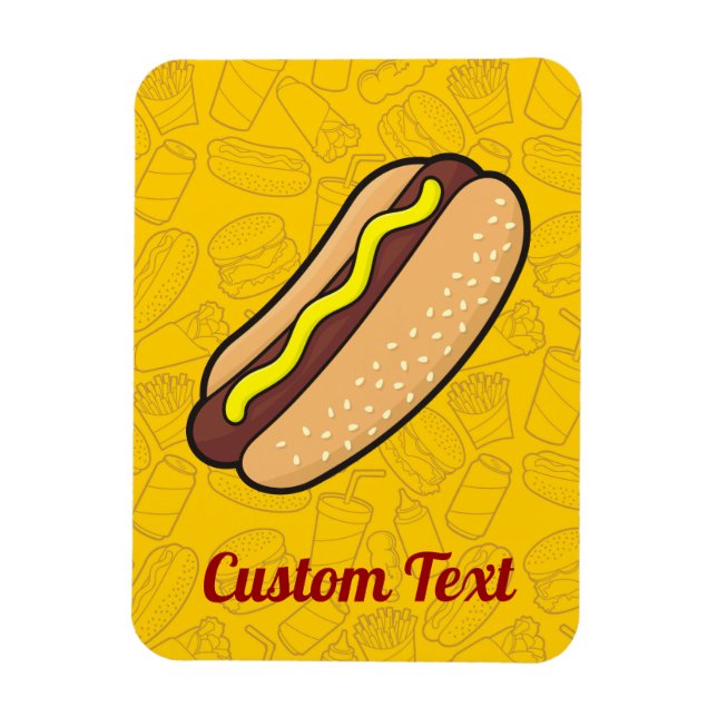 Hotdog Magnet (Vertical)
