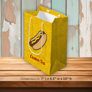Hotdog Medium Gift Bag