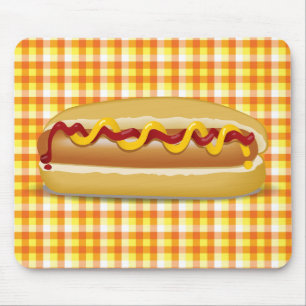 Hotdog Mouse Pad