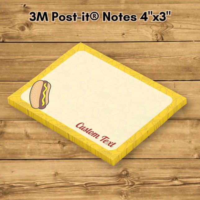 Hotdog Post-it Notes (Creator Uploaded)