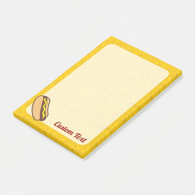 Hotdog Post-it Notes (Angled)