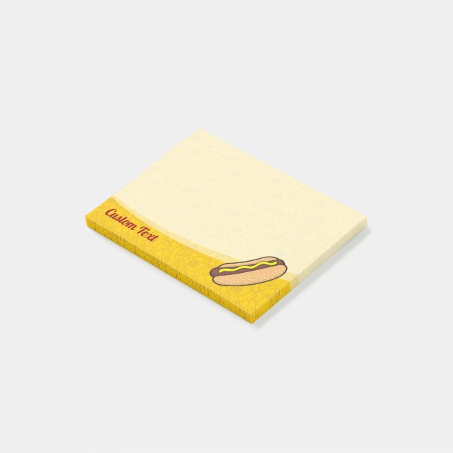 Hotdog Post-it Notes (Angled)