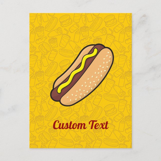 Hotdog Postcard (Front)