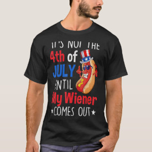 Hotdog Sunglasses American Flag Usa 4th Of July T-Shirt