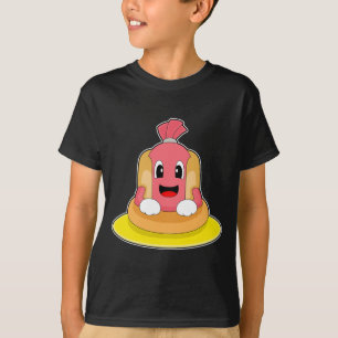 Hotdog Swimming Lifebuoy T-Shirt