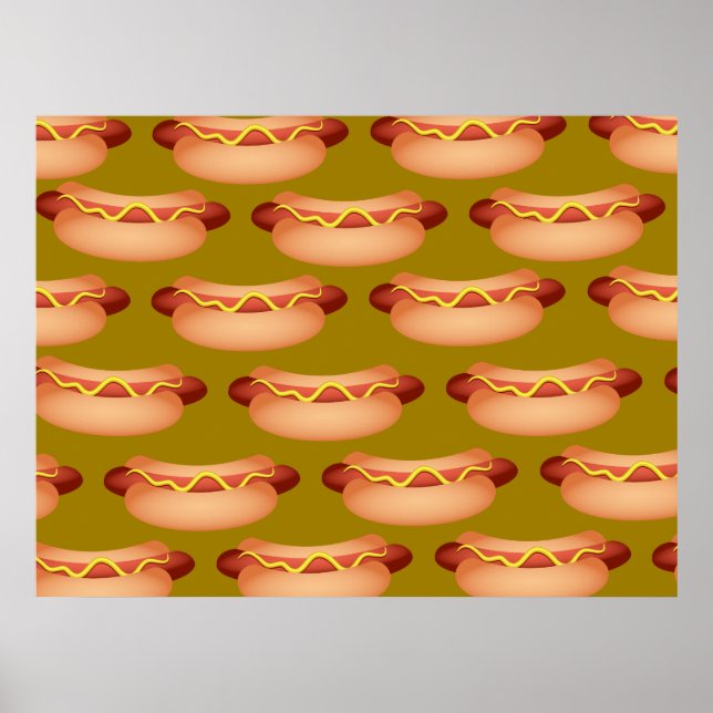 Hotdog Wallpaper Poster (Front)