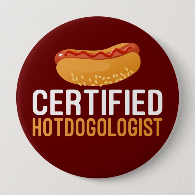 Hotdogs, Hotdog Contest Pins (Front)