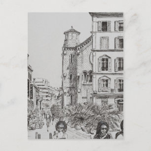 Hotel 5 and Notre Dame Cannes 2014 Postcard