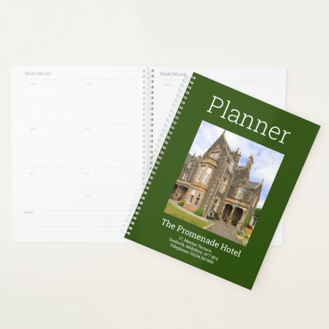 Hotel Accommodation Name Schedule Planner (Display)