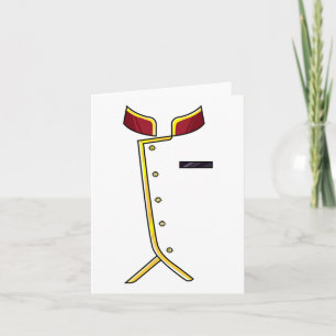 Hotel Bellhop Easy Lazy Funny Halloween Costume Co Card