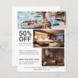Hotel Booking Minimal Modern Clean Promotional
