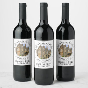 Hotel Branded Wine Label