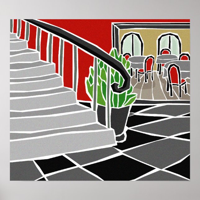 Hotel Cafe Poster (Front)