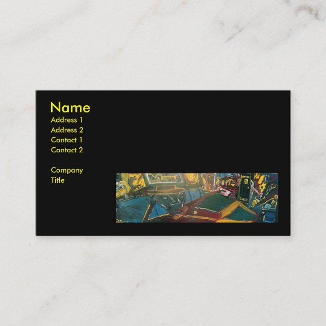 Hotel Cali Business Card (Front)