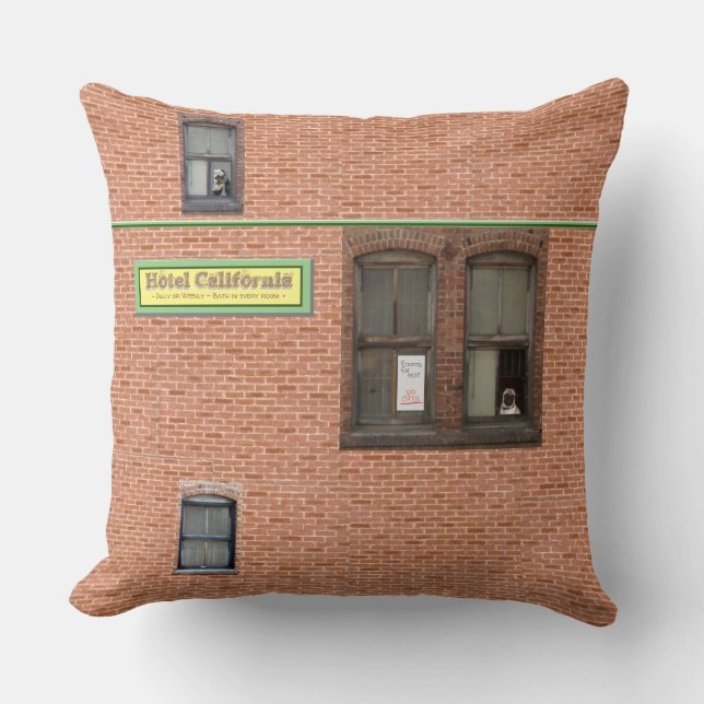 Hotel California Cushion (Front)
