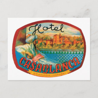 Hotel Casablanca Postcard