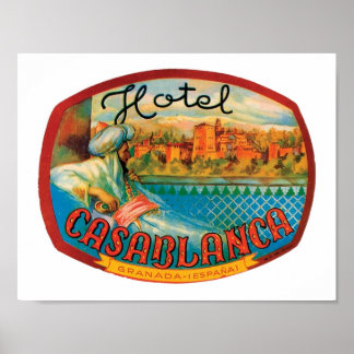 Hotel Casablanca Poster