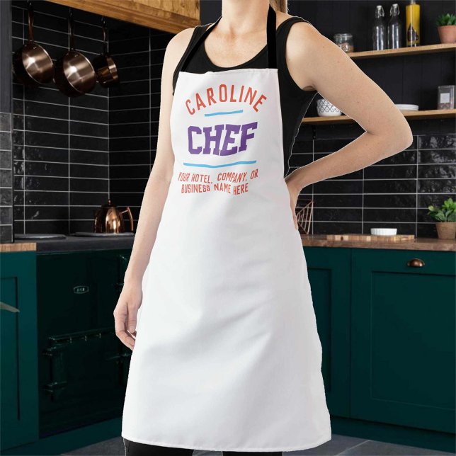 Hotel Chef, Cook, or Restaurant Chef's Apron (Creator Uploaded)