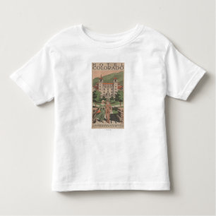 Hotel Colorado Travel Poster Toddler T-Shirt