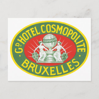 Hotel Cosmopolite, Bruxelles Postcard