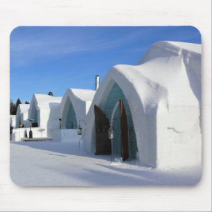 Hotel de Glace, Quebec, Canada Mouse Pad