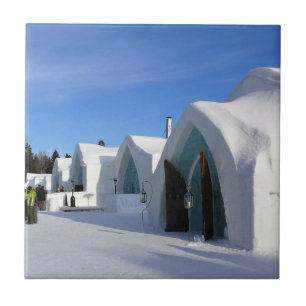 Hotel de Glace, Quebec, Canada Tile