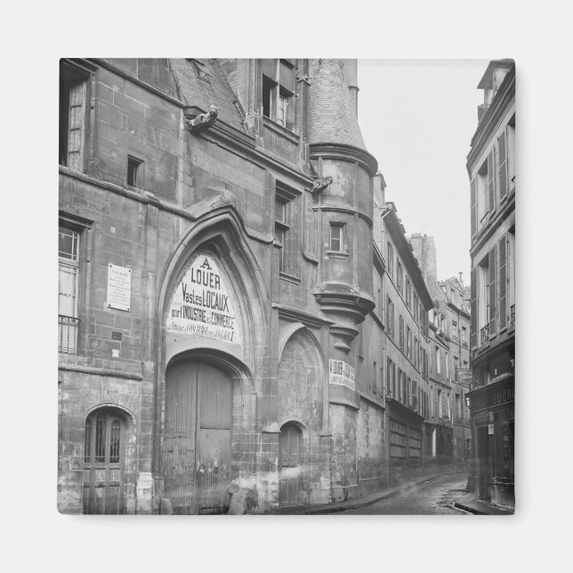 Hotel de Sens, late 19th century-early Magnet (Front)