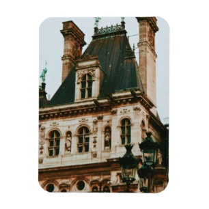 Hotel de Ville, 4th arrondissement, Paris - France Magnet
