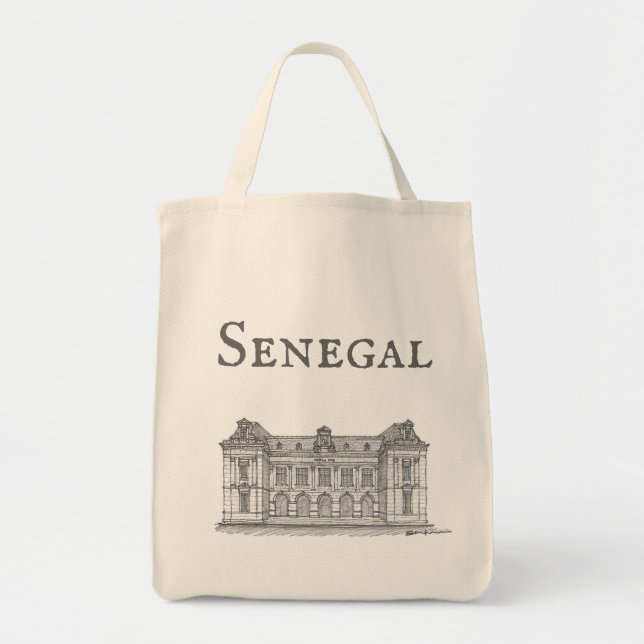Hôtel de Ville, Dakar, Senegal Tote Bag (Front)