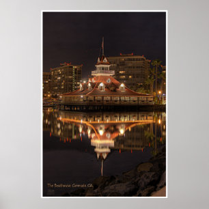 Hotel Del Boathouse Poster